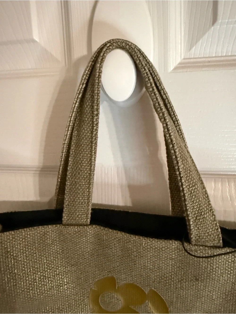 Marc Jacobs Daisy Jute Tote Bag Gift Bag Shopper Reusable Floral New